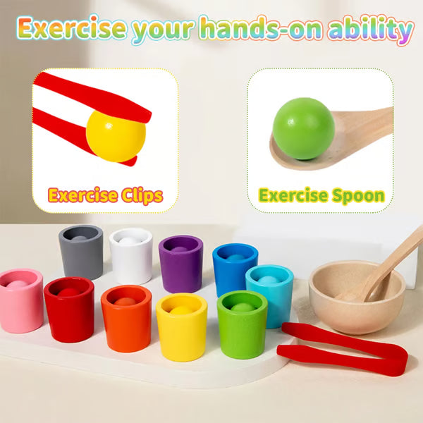 BrightCups™ –   Bunte Lernspielzeuge