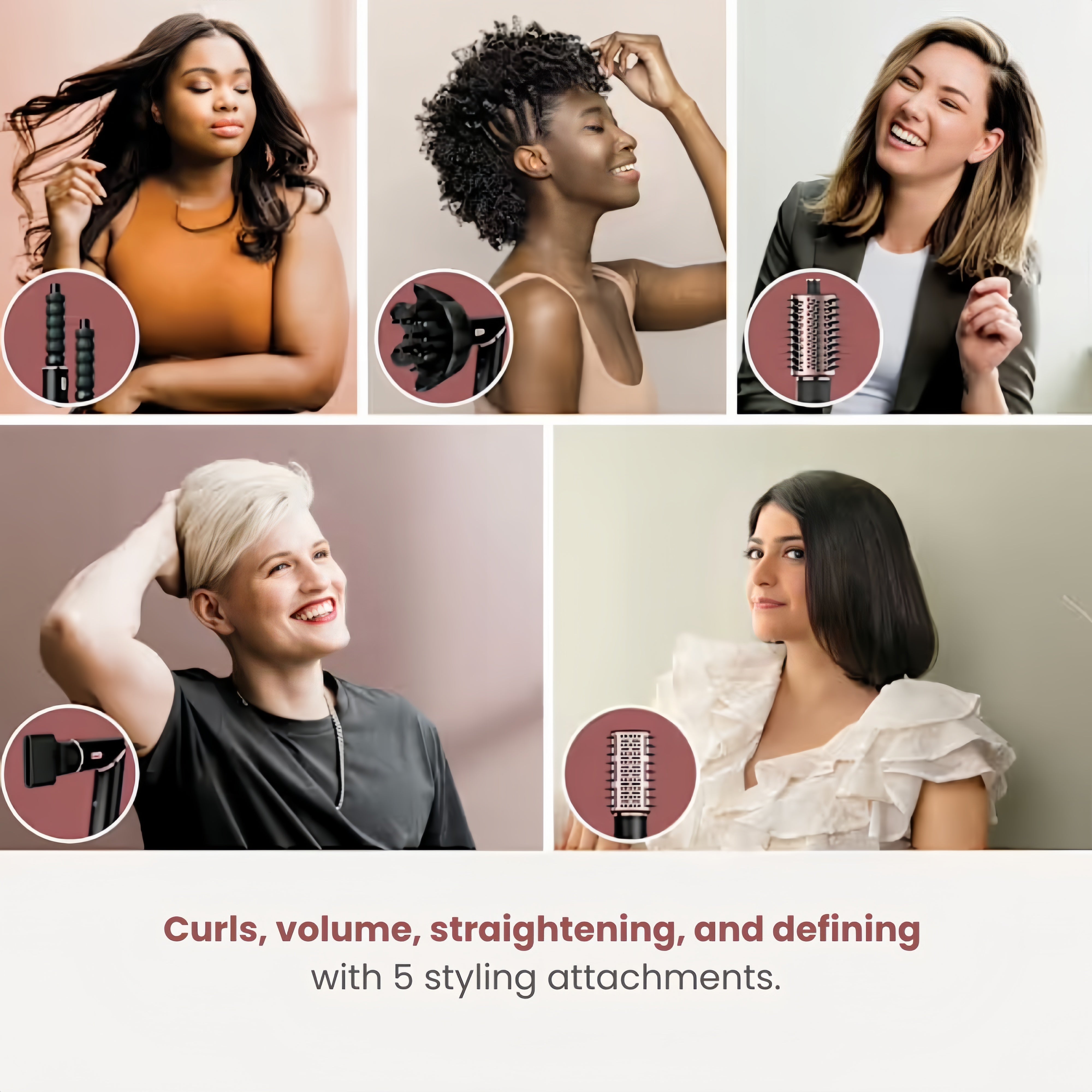 Valcero HairStyler™ – 5-in-1-Haartrockner