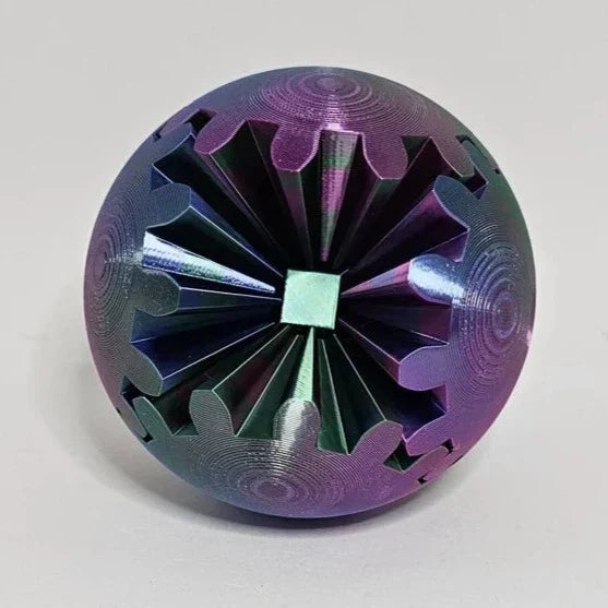 GearFusion™ – 3D-gedruckter Fidget Gear Ball