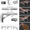 FoldMax™ - Edelstahl-Klappkonsole