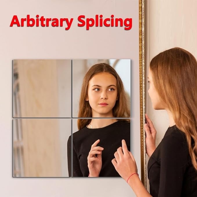 Bruchsicherer Acryl-Wandspiegel - Biegbar & Sicher