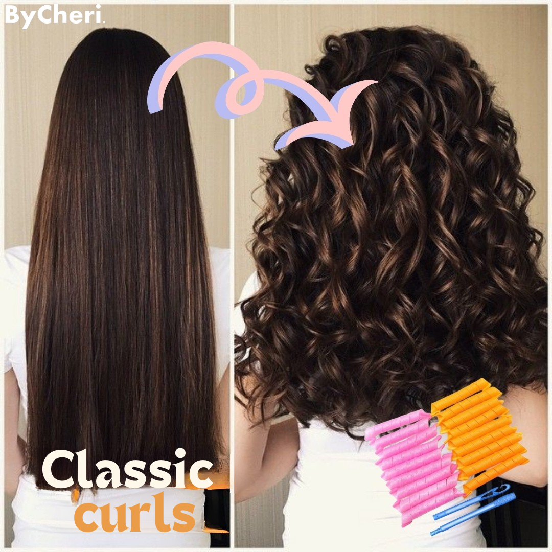 50% RABATT TEMPORÄR | CurlWand™ | Langanhaltende Locken ohne Hitze!
