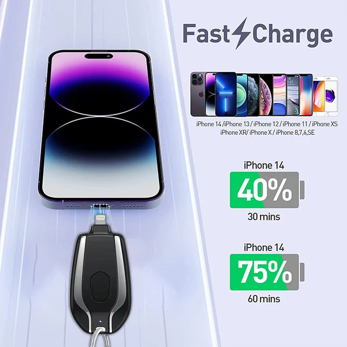 1+1 Gratis | KeyPod™ - Schlüsselbund-Mini-Powerbank