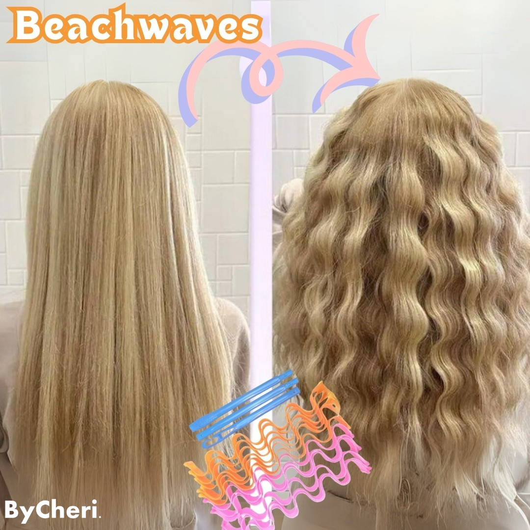 50% RABATT TEMPORÄR | CurlWand™ | Langanhaltende Locken ohne Hitze!