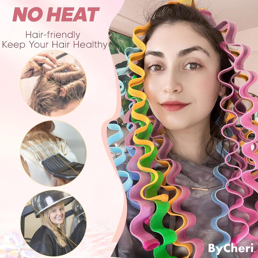 50% RABATT TEMPORÄR | CurlWand™ | Langanhaltende Locken ohne Hitze!