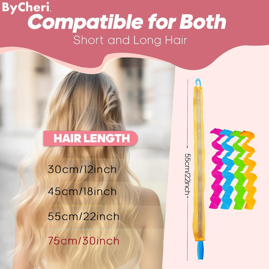 50% RABATT TEMPORÄR | CurlWand™ | Langanhaltende Locken ohne Hitze!