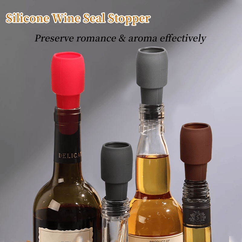 SipSaver™ – Silikon-Weinstopfen