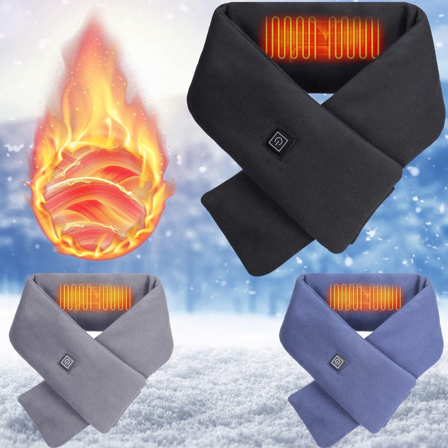 HeatScarf Pro – Kabelloser Wärmeschal
