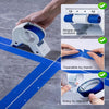 Malerklebeband-Applikator für perfekt gerade Farbkanten 1 Applikator + 2 Rollen Klebeband