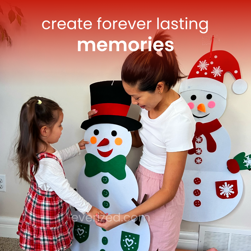 FrostyFelt Schneemann – Winterdekoration