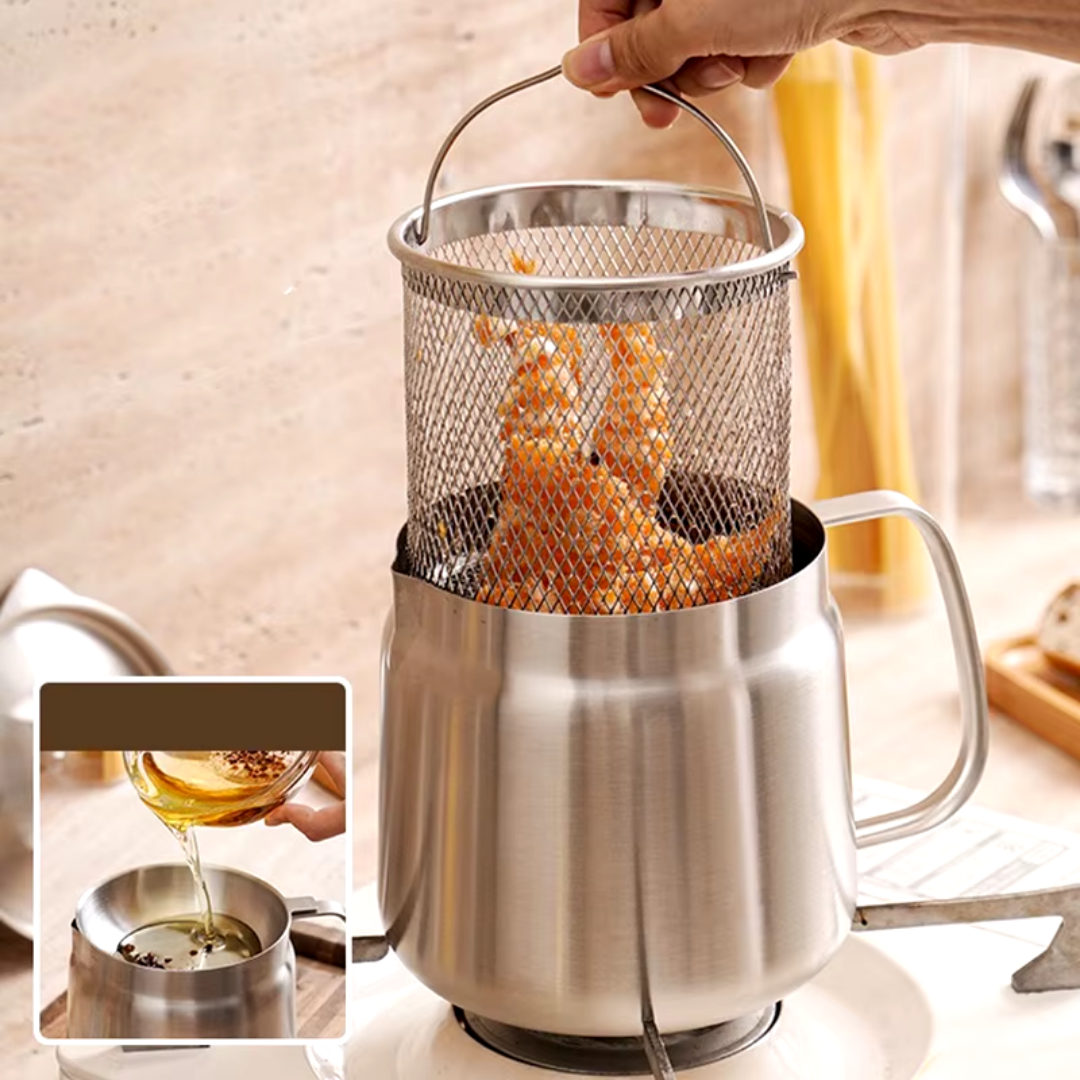 FilterFry™ | Multifunktions-Bratpfannenset (3er-Set)