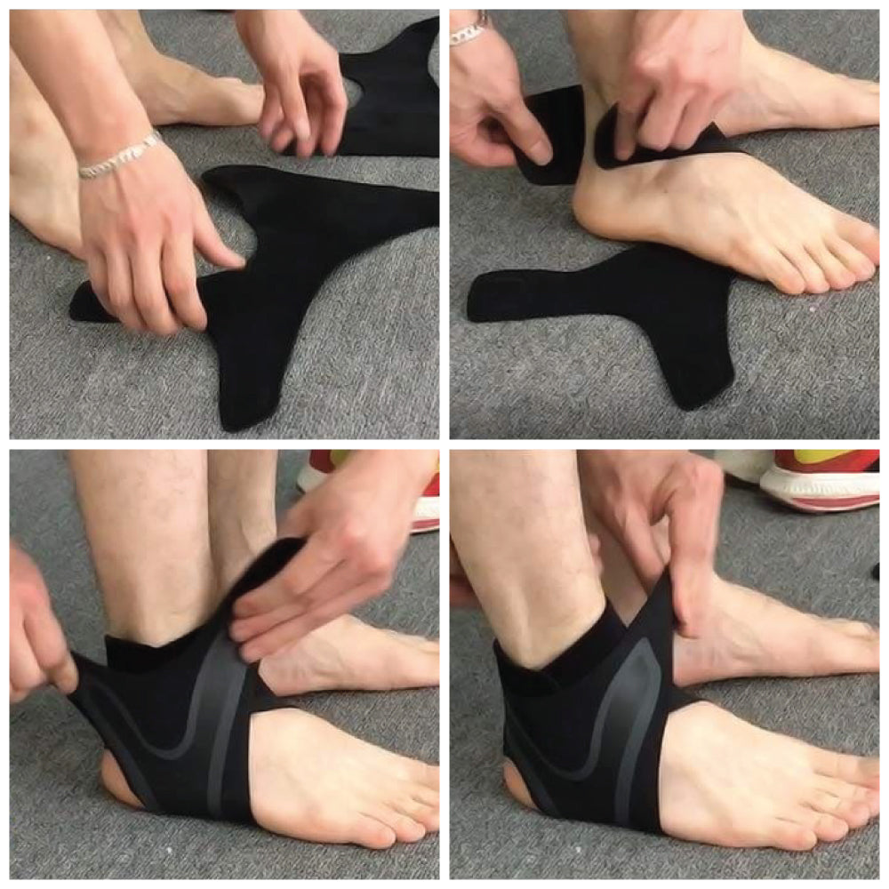 Atmungsaktive elastische Fußgelenkbandage & Stabilisator