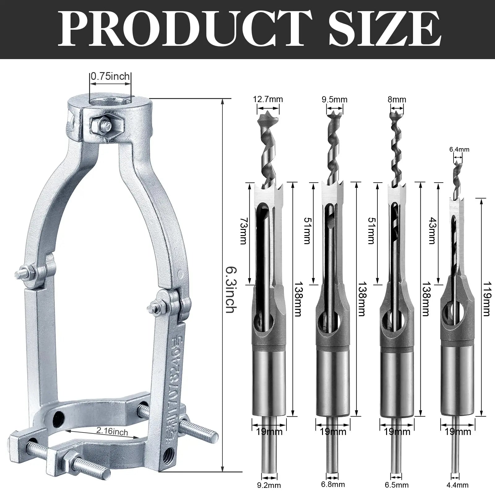 PRECIZO™ Adapter- und Stemmeisenset