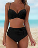 Beverly – Bikini-Set mit hoch tailliertem Slip für Damen