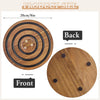 MagniWood™ | Magnetische Untersetzer aus Holz