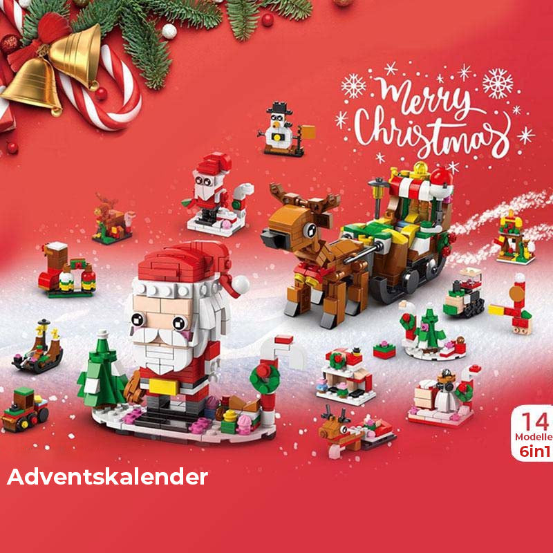 BuildaTree™ – Adventskalender mit Weihnachtsbaum-Bausteinen