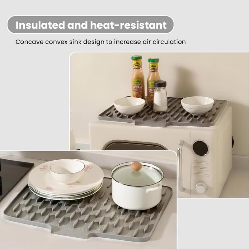 DrainMat™ - Geschirr sicher abstellen