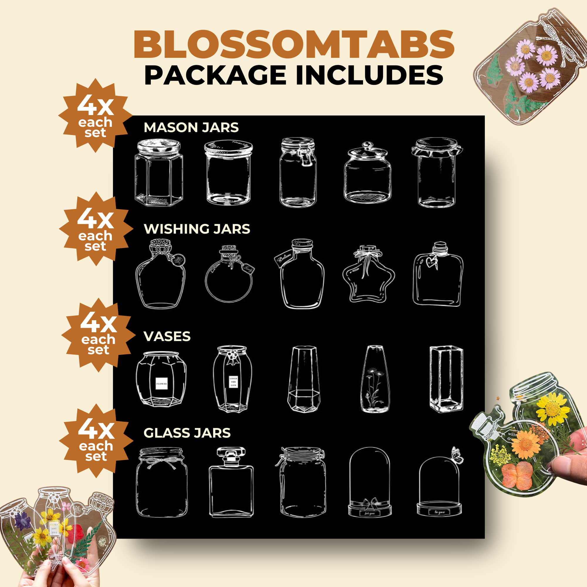 (20+20 GRATIS) | BlossomTabs™ – Bewahren Sie den Herbst auf jeder Seite