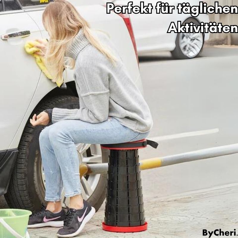 WanderSeat™ - Tragbarer Klapphocker