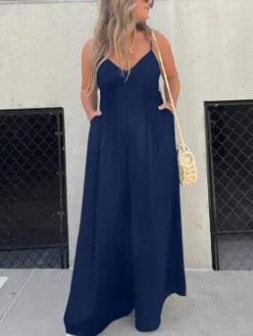 Jorinde - Eleganter Jumpsuit mit V-Ausschnitt