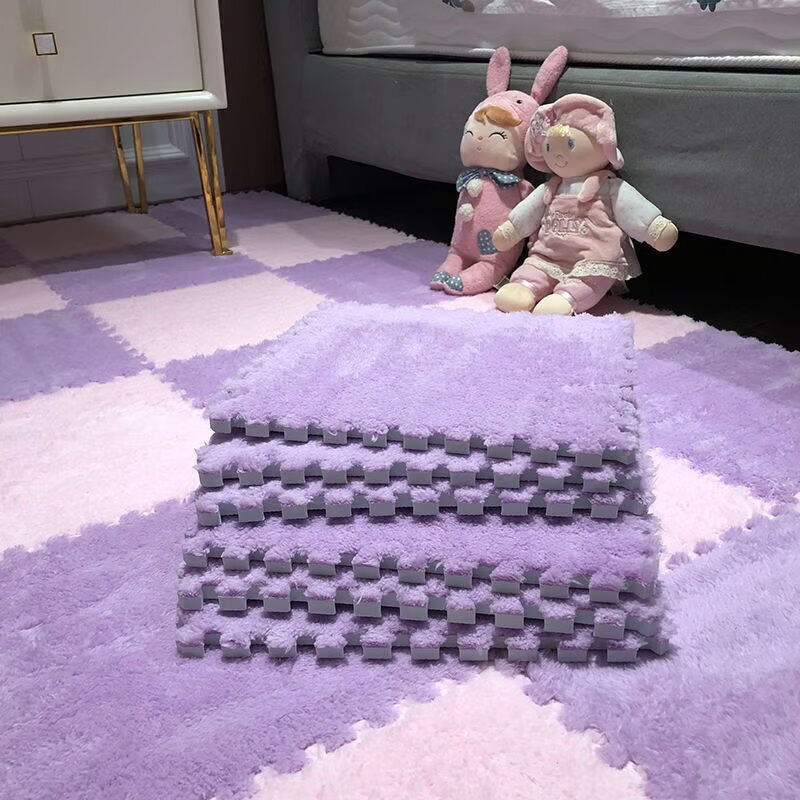 Ultra-weicher Plüsch-Teppich für Ihr Zuhause (30 × 30 cm)