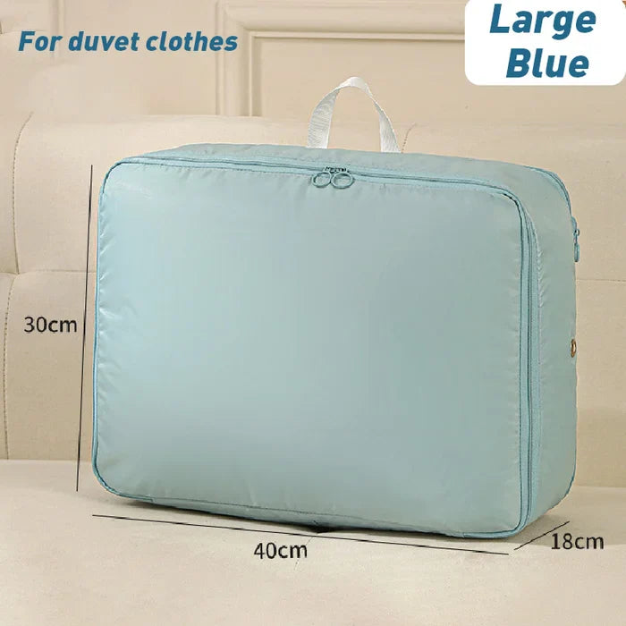 50% RABATT | SlimPack™ | Aufbewahrungstasche mit Kompressions-Reißverschluss für Decken & Bettwäsche