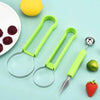 4-in-1 Edelstahl-Fruchtschneider-Set
