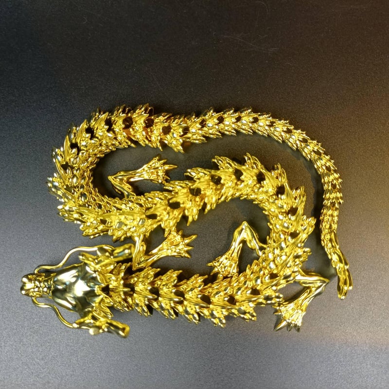 GoldDrake™ – Handgefertigter Metall-Drache