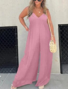 Jorinde - Eleganter Jumpsuit mit V-Ausschnitt