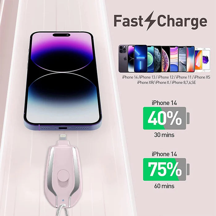 1+1 Gratis | KeyPod™ - Schlüsselbund-Mini-Powerbank