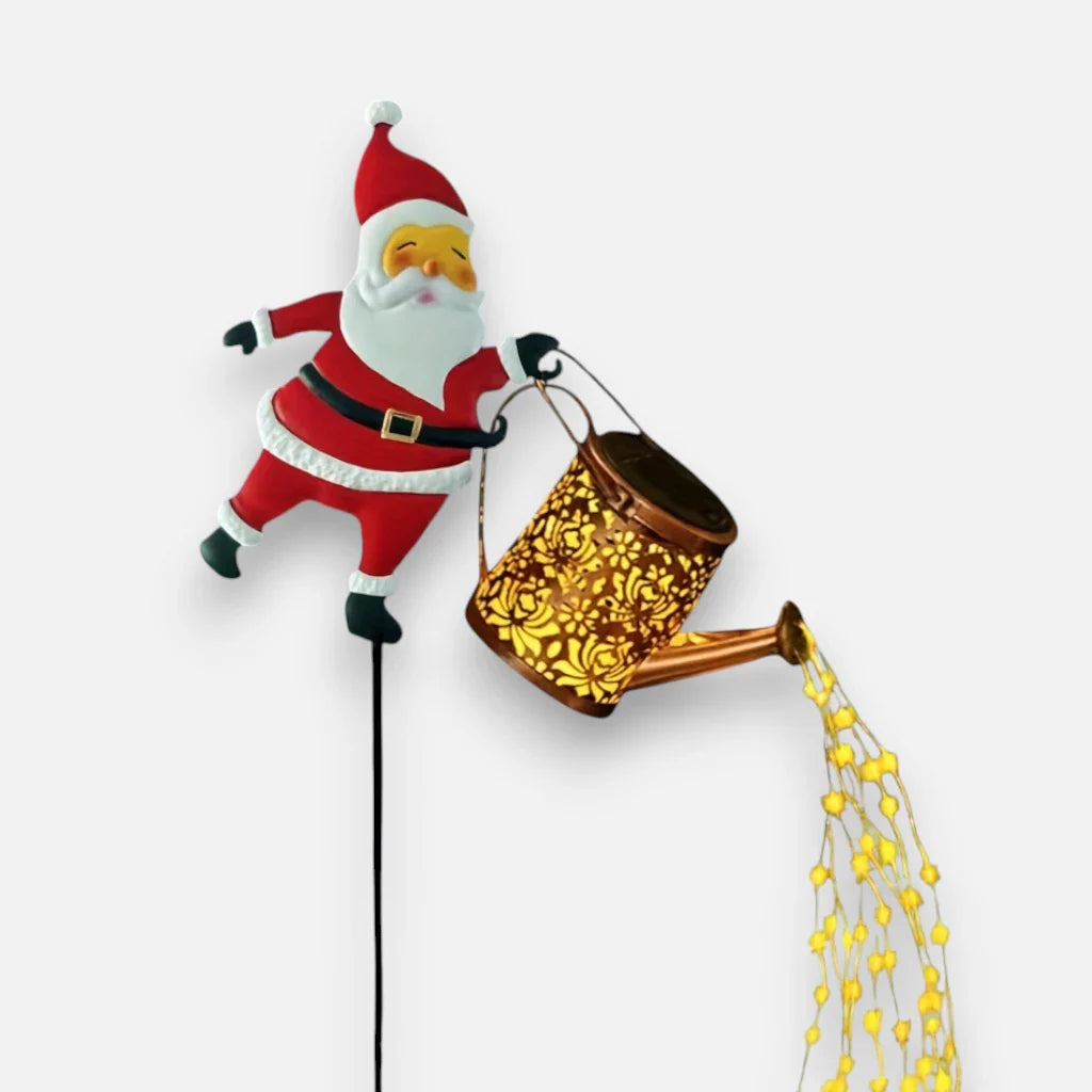 SantaPour™ – Solarbetriebenes Gießkannenlicht