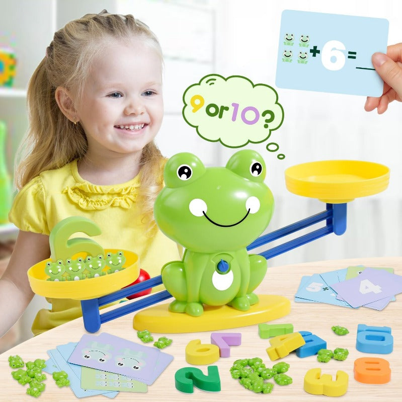 Fun & Educational Frog Balance Math Toy