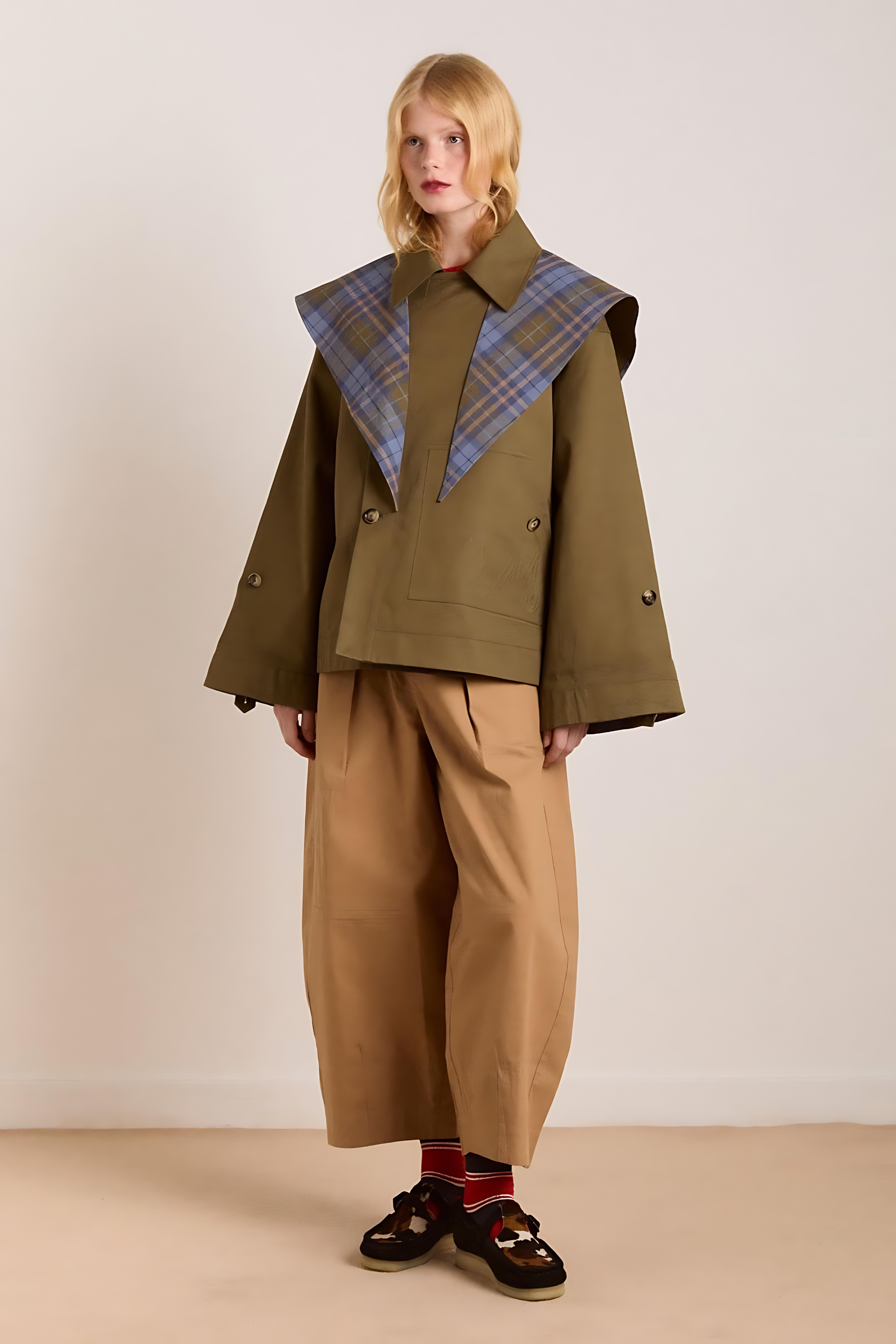 Jerry Crop Trench – Wende-Trenchcoat