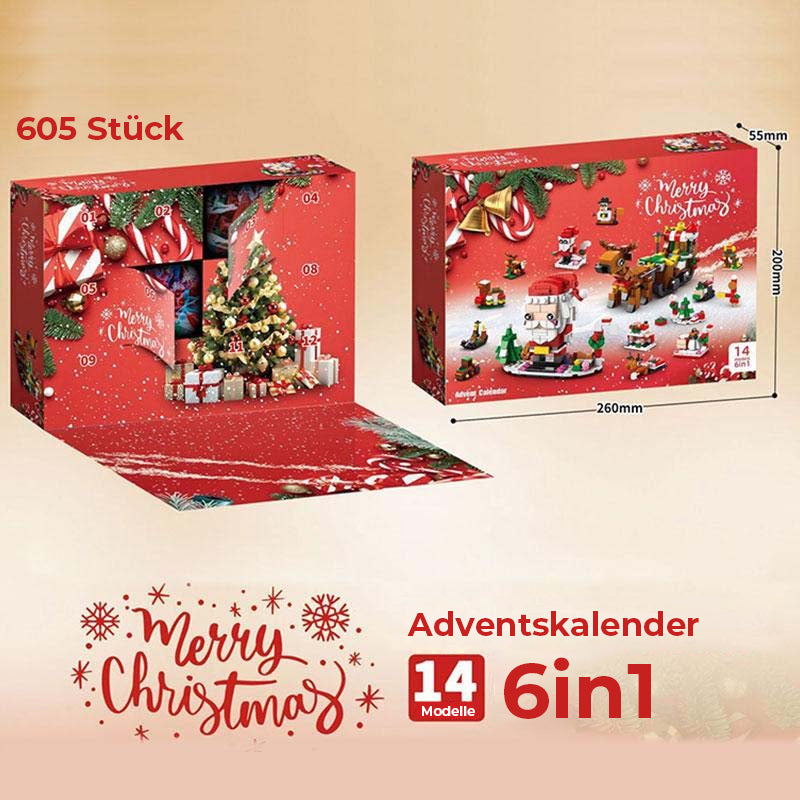 BuildaTree™ – Adventskalender mit Weihnachtsbaum-Bausteinen