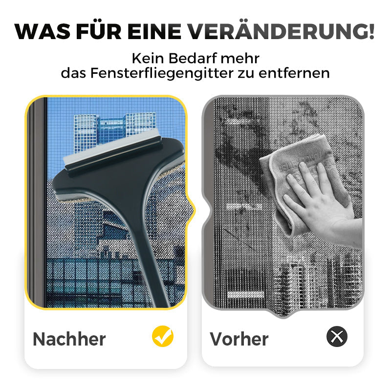 2-in-1 Reinigungsbürste für Fliegengitter