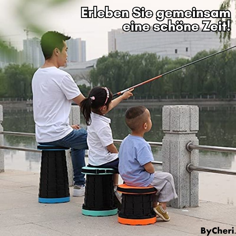 WanderSeat™ - Tragbarer Klapphocker