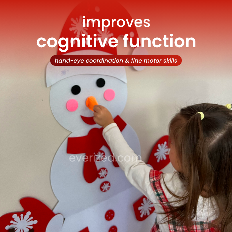 FrostyFelt Schneemann – Winterdekoration