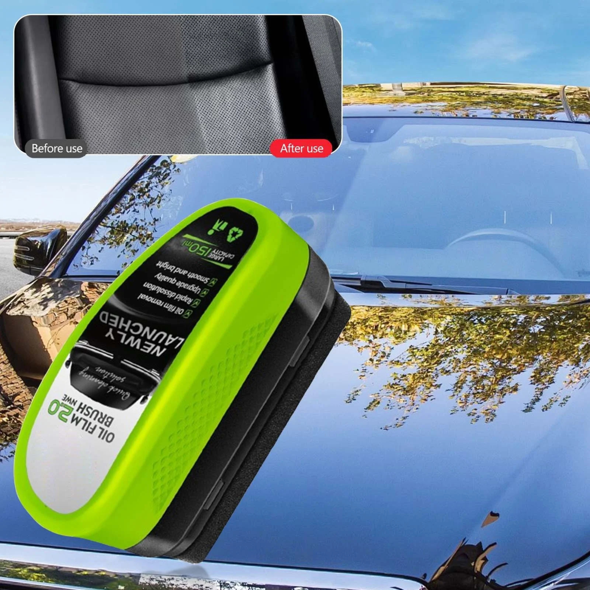 ClearDrive™ – hydrophober Glasschutz