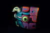 Kunst Monster Rubik's Cube Kunstwerk