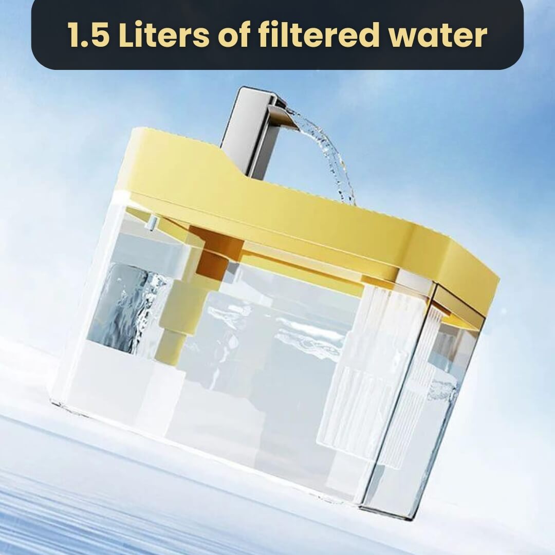 50% OFF | AquaFlow Fountain: The best water fountain for Cats!