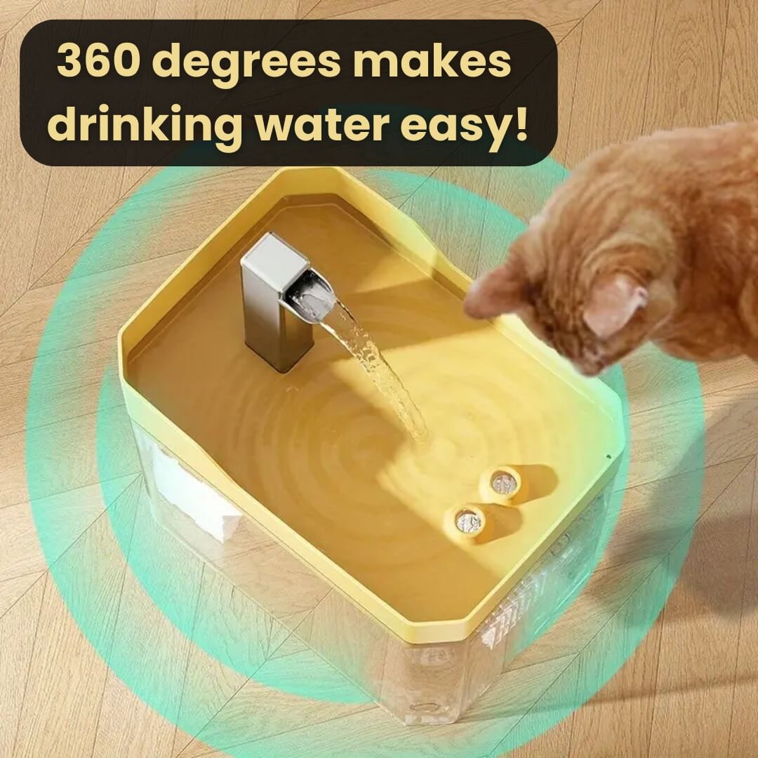 50% OFF | AquaFlow Fountain: The best water fountain for Cats!