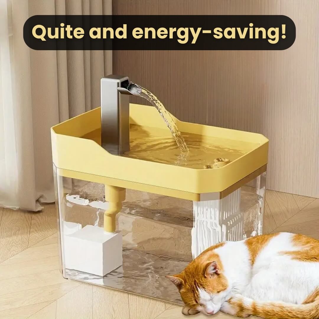 50% OFF | AquaFlow Fountain: The best water fountain for Cats!