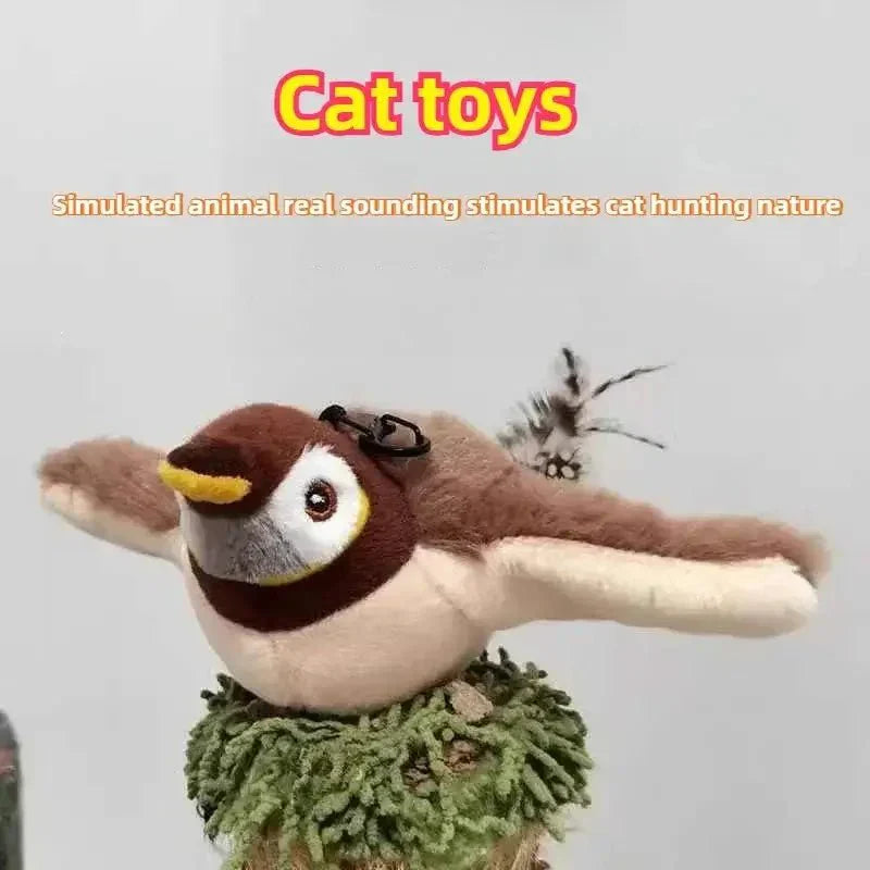 50% OFF | PetJoy Flapping Bird Cat Toy