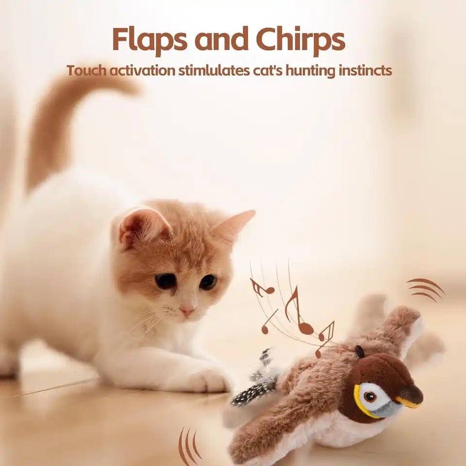 50% OFF | PetJoy Flapping Bird Cat Toy