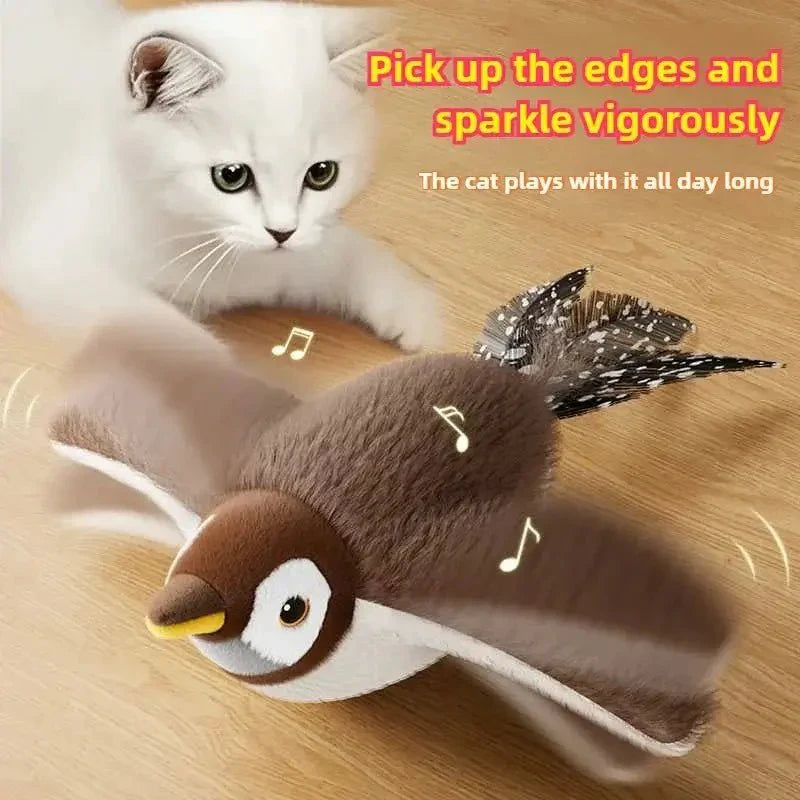 50% OFF | PetJoy Flapping Bird Cat Toy