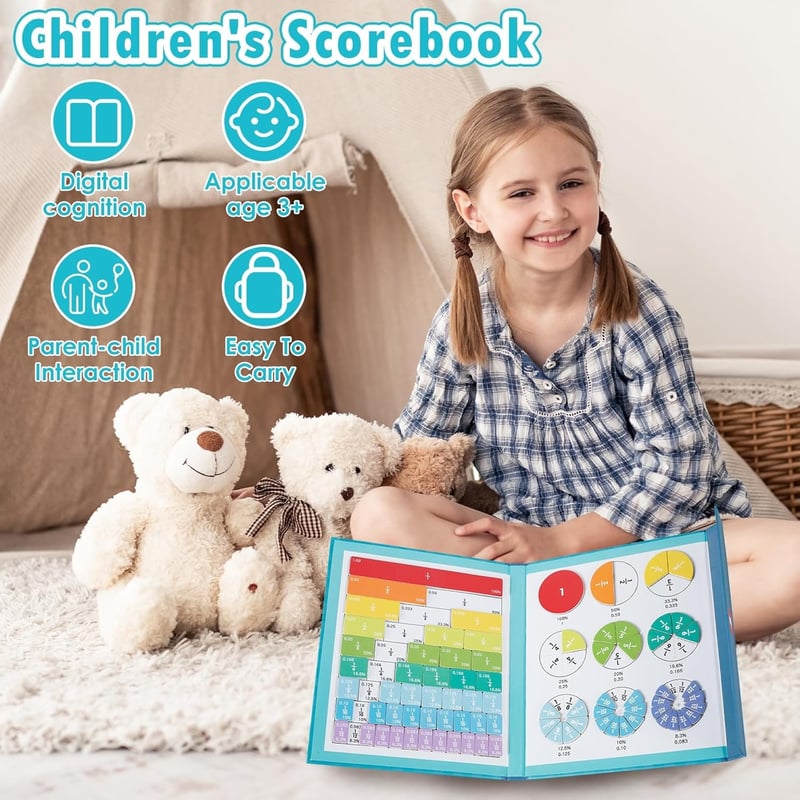 BrainBlocks™ – Montessori-Magnet-Mathe-Set