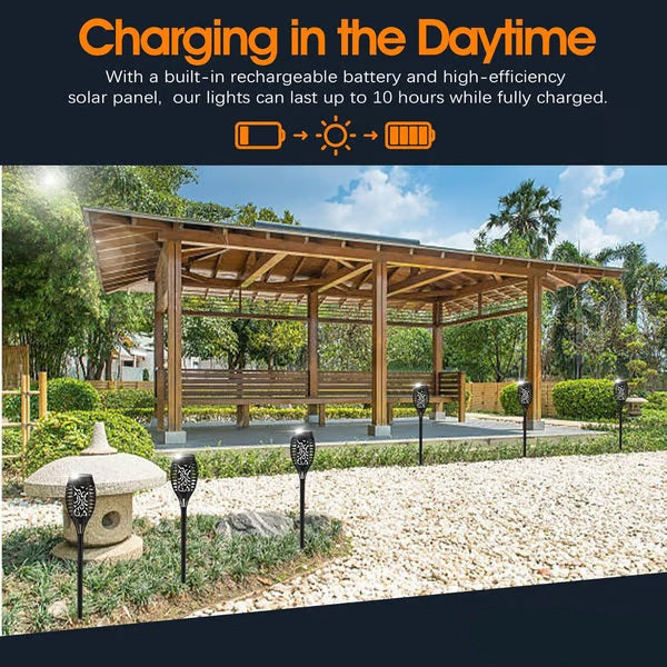 SolarFlame™ – Solar-Fackeln