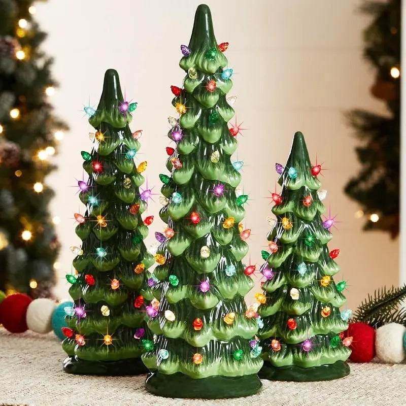 TreeLeds™ - Handbemalter Nostalgie-Mini-Baum