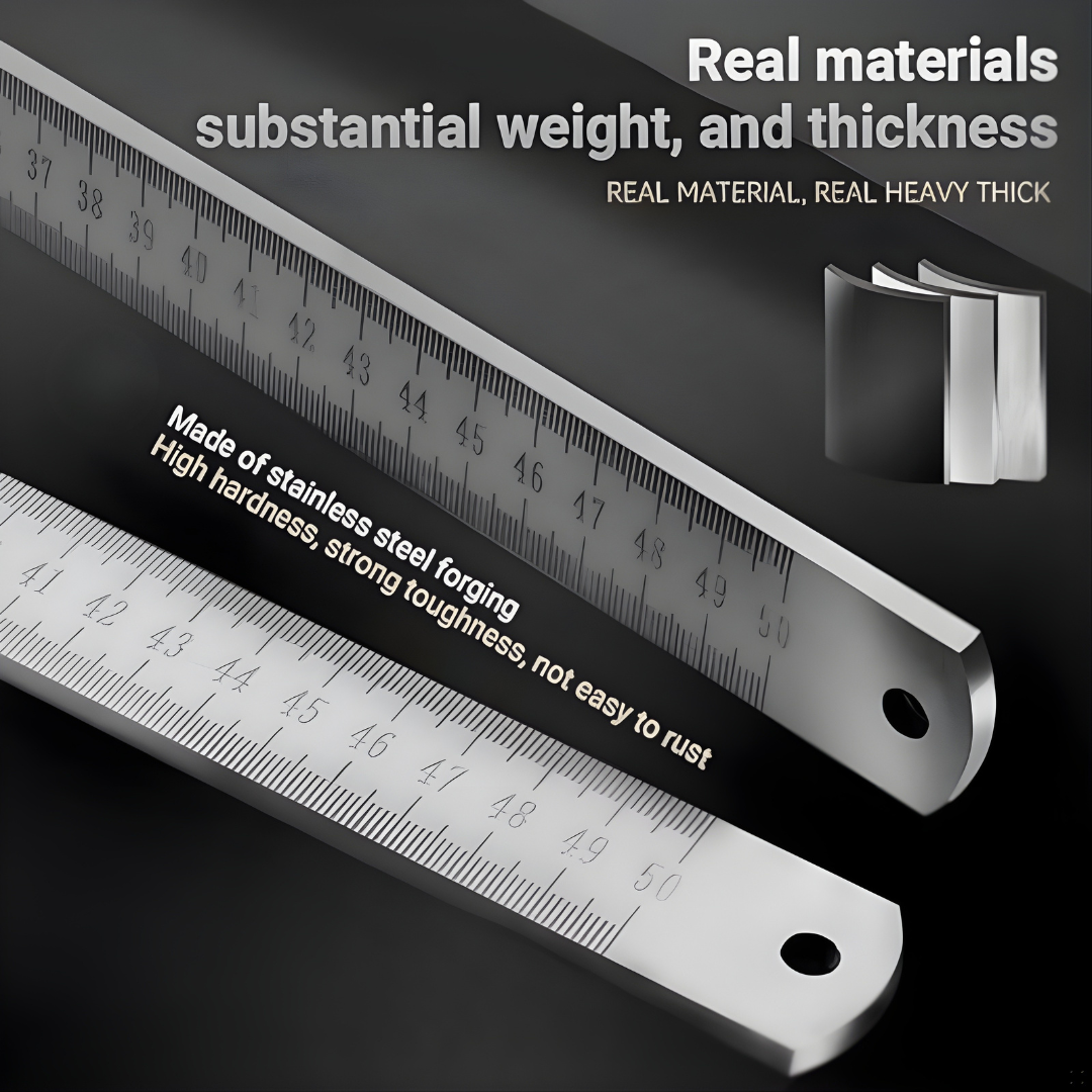 Heavy Duty Ruler™ – Stahlmaßstab