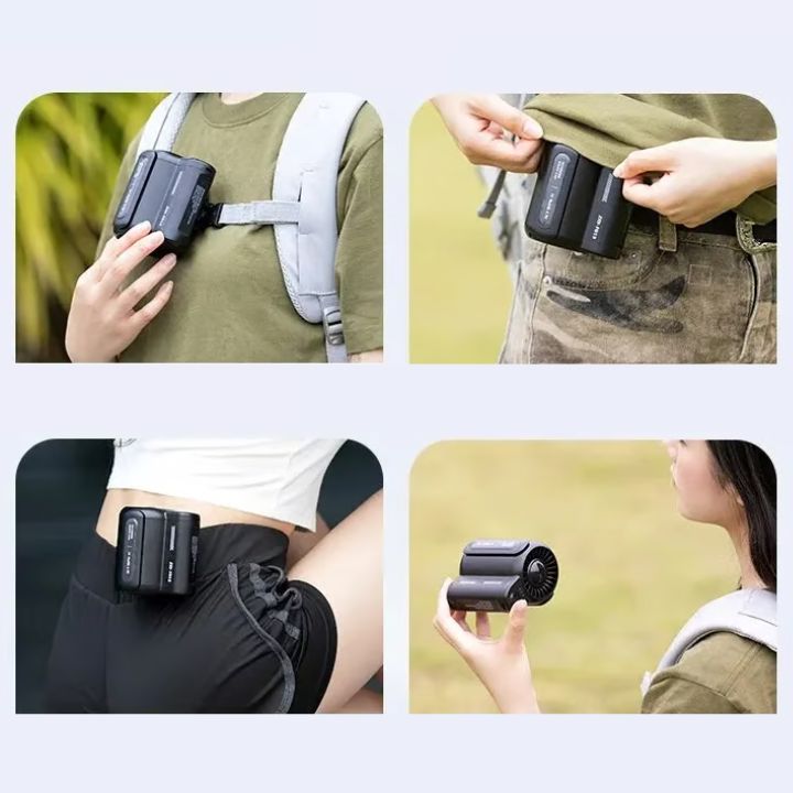 BreezeBelt™ | Der tragbare Gürtelventilator ohne Rotorblätter